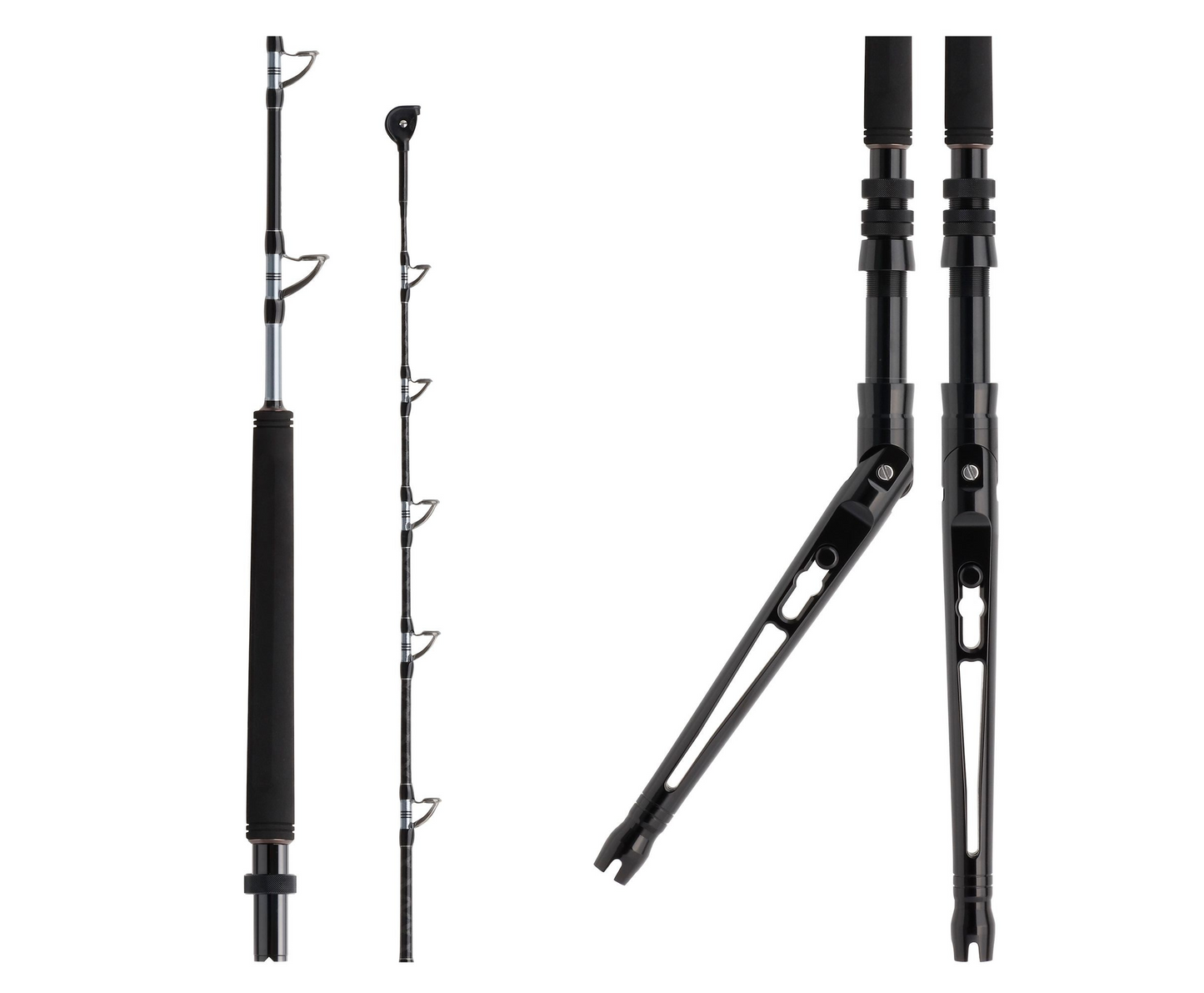 Shimano - ABYSS SW 5'6" 2PCE R/T 50LB ADJUSTABLE BUTT GAME ROD