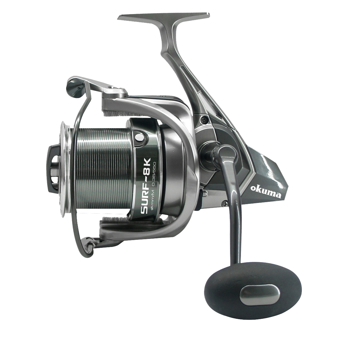 CD - Okuma REEL SPIN SURF 8K 5+1BB ALUM LONG CAST SPOOL